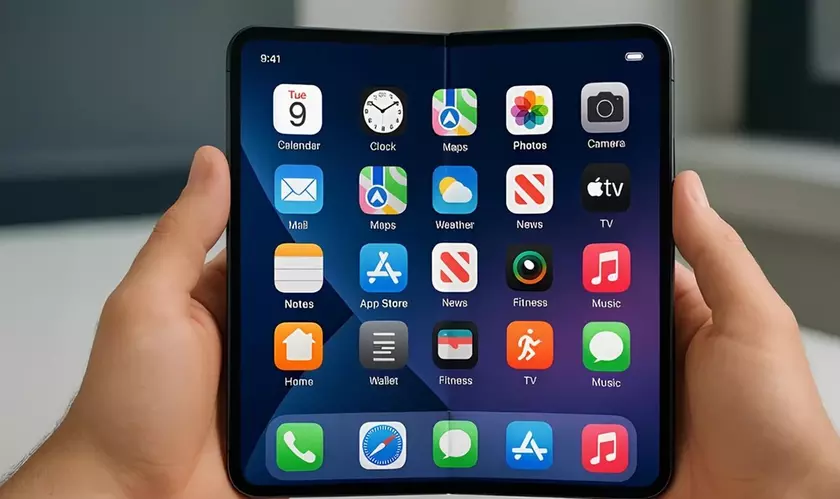 Складной iPhone от Apple