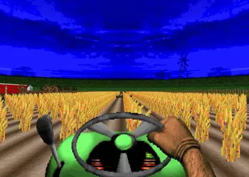 Doom запустили на... тракторе!
