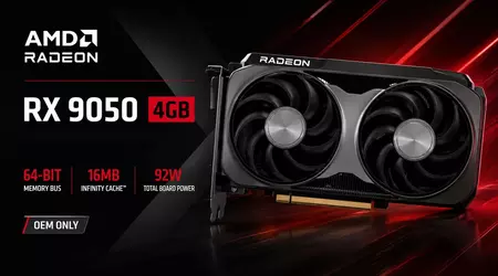 AMD офіційно підтвердила Radeon RX 9050 на 4 ГБ: коли «економія» перетворюється на «обрізання»