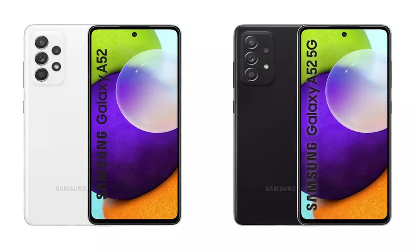 Не только процессорами: чем ещё будут отличаться смартфоны Galaxy A52 4G и Galaxy A52 5G