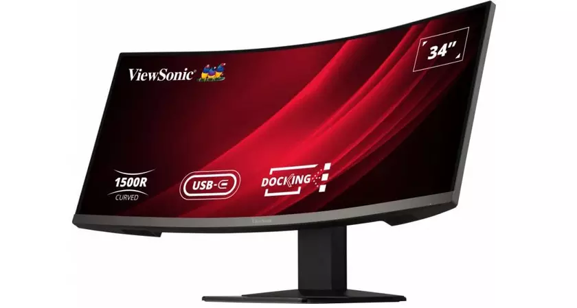 ViewSonic VG3419C – изогнутый игровой UWQHD-монитор с частотой кадров 120 Гц и радиусом кривизны 1500R