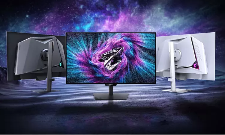 GIGABYTE презентовала флагманскую серию мониторов AORUS ELITE с 27” трехрежимной Mini LED-моделью и четырьмя OLED-дисплеями