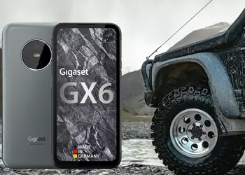 Gigaset GX6 - German rugged smartphone with Dimensity 900, 120Hz display, 50MP camera, OIS and removable battery for €579
