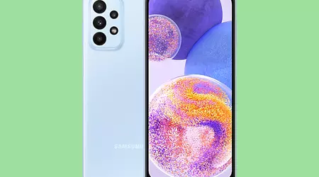 Le smartphone économique Samsung Galaxy A23 a commencé à recevoir One UI 6.1