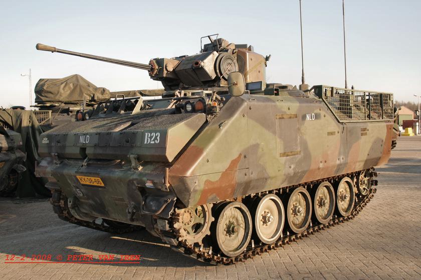 ВСУ используют на фронте бельгийские БМП YPR-765 PRI с башней EWS и 25-мм пушкой Oerlikon KBA B02