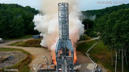 ArianeGroup przeprowadza pierwszy test odpalenia obiecującej europejskiej rakiety wielokrotnego użytku Prometheus
