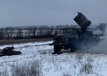 ВСУ с помощью артиллерии уничтожили редкий российский бомбомёт РБУ-6000 (видео)