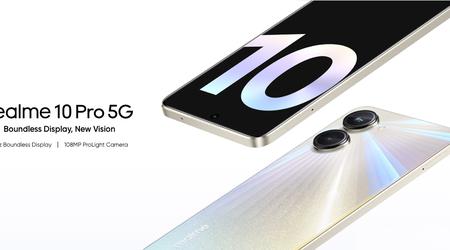 Realme 10 Pro with Snapdragon 695 chip, 120 Hz screen, 108 MP camera and price from $230 introduced to the global market