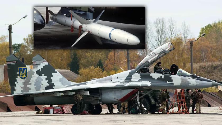 Ukrainian Armed Forces successfully integrate AGM-88 HARM missiles into MiG-29 fighters