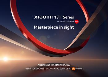 Тепер офіційно: Xiaomi 13T і Xiaomi 13T Pro дебютують у Європі 26 вересня