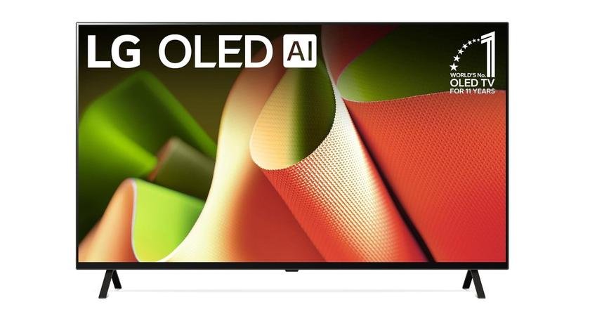 LG 65-Inch Class OLED B4 Series church tv monitors