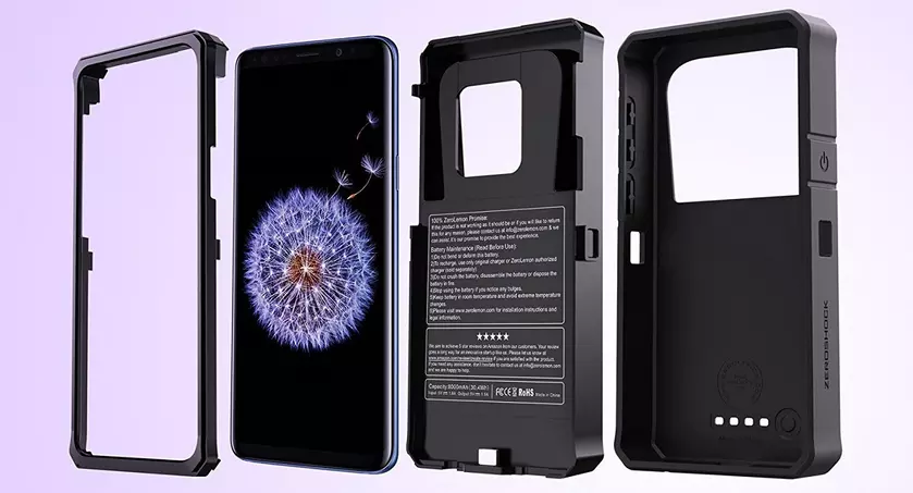 ZeroLemon выпустила чехол для Samsung Galaxy S9 и S9+ с батареей на 8000 мАч