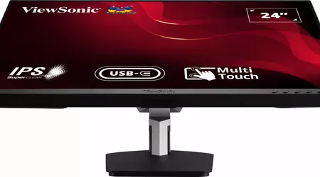 ViewSonic introduces new 23.8" TD2455 touchscreen monitor for business