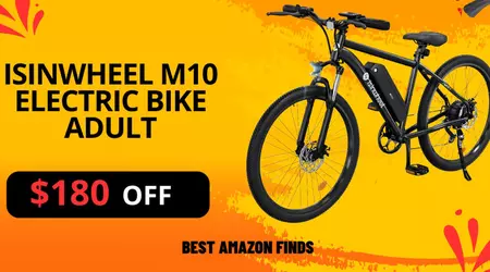 Isinwheel M10 Electric Bike Adult - Shor Time $180 Discount!