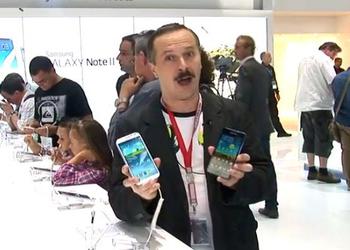 Технопарк: Samsung Galaxy Note II своими глазами