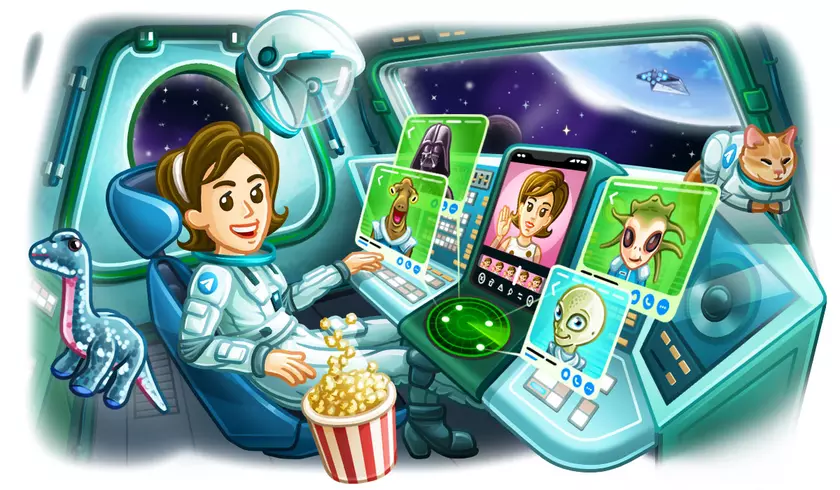 В Telegram появились видеоаватары и видеозвонки (но не для всех)