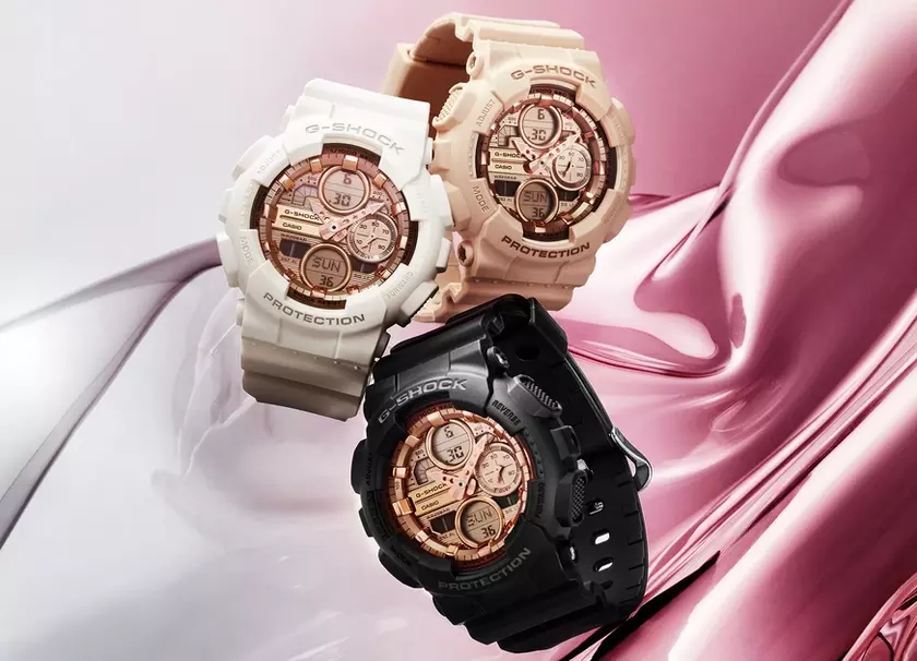 Новые горизонты: Встречайте три модели Casio G‑Shock GMA‑S140PG