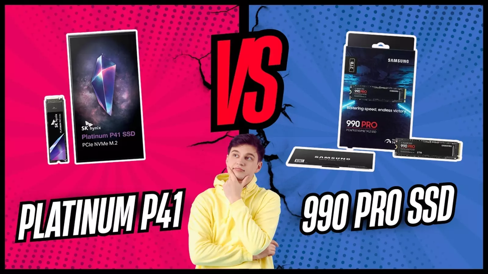 SK Hynix Platinum P41 vs Samsung 990 PRO SSD (Which One Actually
