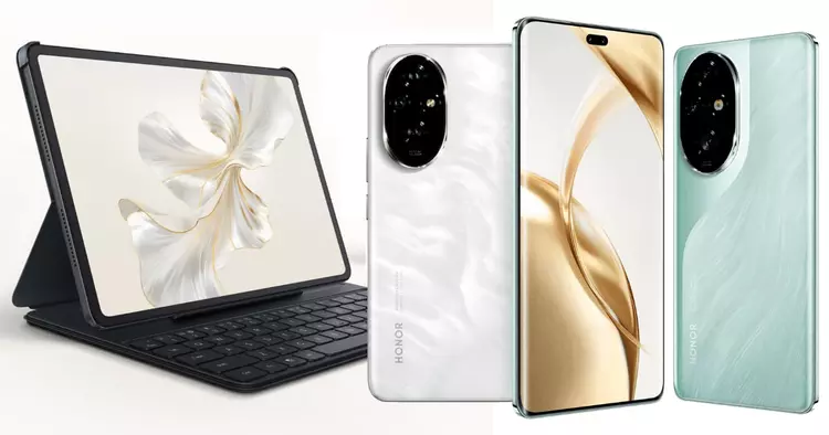 Планшет HONOR Pad 9 та смартфони ...