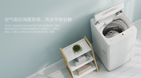 Redmi 1A - pralka marki Xiaomi z załadunkiem do 8 kg prania  tylko za 120 $