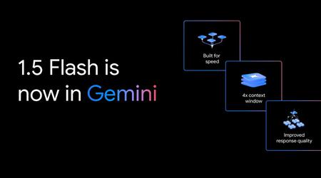 The free Gemini tier now works on the basis of 1.5 Flash