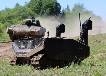 Немецкая ARX Robotics интегрирует украинские турели на свои наземные дроны