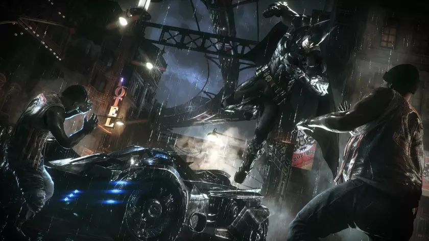 Взгляд на детали: анализ скриншота Batman: Arkham Knight