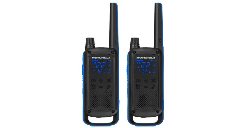 Motorola T800 walkie talkies for camping