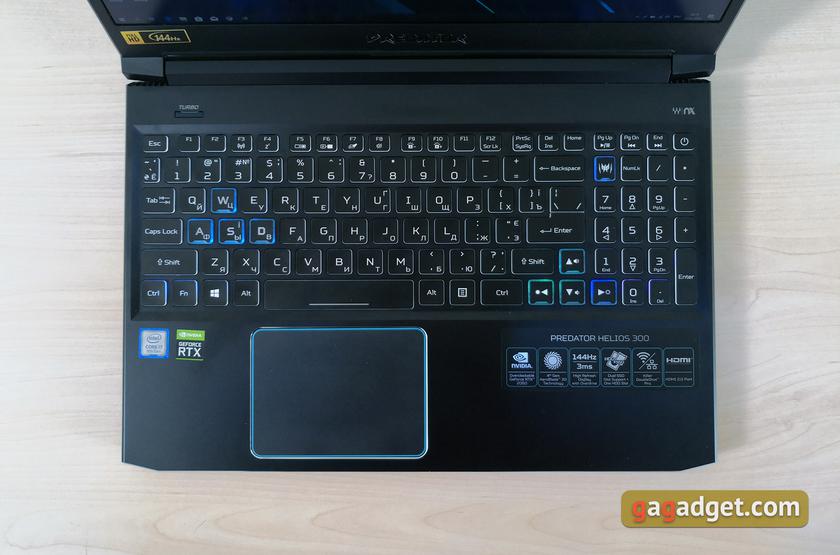 Обзор Acer Predator Helios 300: "хищный" геймерский ноутбук с GeForce RTX 2060-13