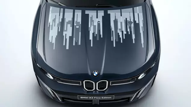 BMW's iX3 Flow Edition puts an ...