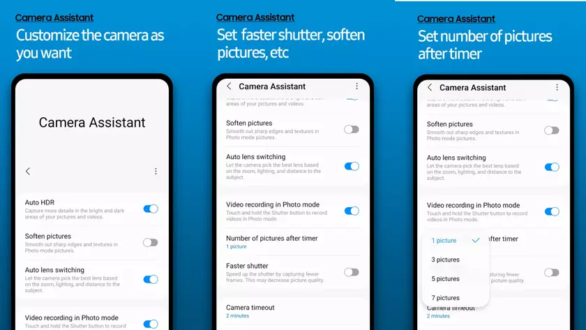 Стало известно, какие смартфоны Samsung Galaxy поддерживают приложение Camera Assistant