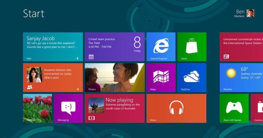 W sieci pojawiło się wideo pokazujące wczesne koncepcje Windows 8