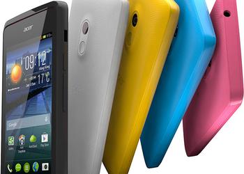 Acer представила бюджетный Android-смартфон Liquid Z200