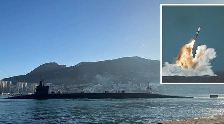 Атомна субмарина USS Rhode Island увійшла в Середземне море - вона може нести 24 міжконтинентальні ядерні ракети Trident II дальністю 18 000 км