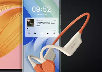 Meizu W51: wireless headphones with bone conduction sound