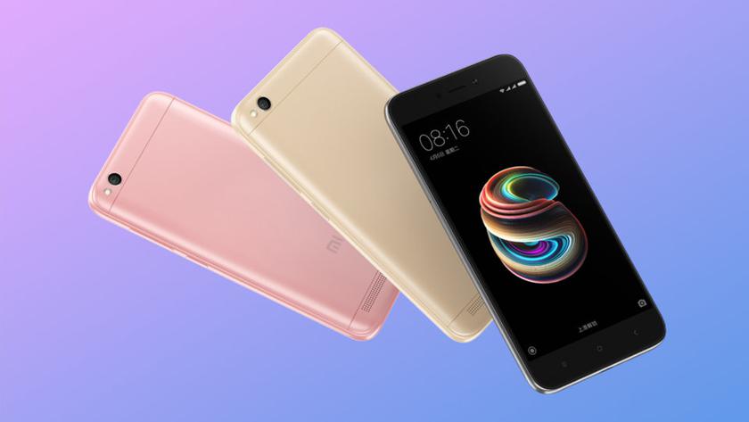 Redmi 5A стал первым самым продаваемым Android-смартфоном Xiaomi
