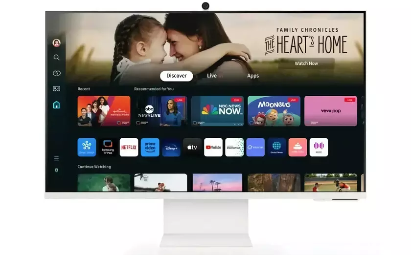 CES 2024: Samsung представила новую версию Smart Monitor M80D с 4K-экраном, встроенными динамиками, Tizen OS и Gaming Hub на борту