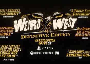 Devolver Digital has announced the release of Weird West: Definitive Edition with 4K 60 fps support
