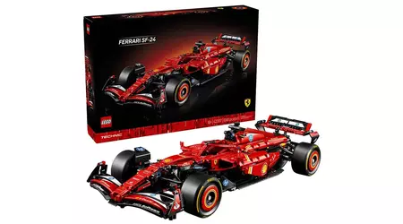 Lego Technic Ferrari F1 : un nouveau modèle préfabriqué à l'échelle 1:8 pour 230 dollars