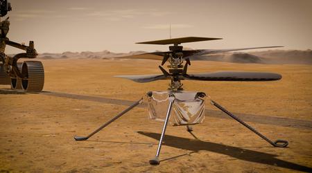 Ingenuity a passé plus de 100 minutes au-dessus de la surface de Mars - l'hélicoptère sans pilote a effectué son 57e vol.