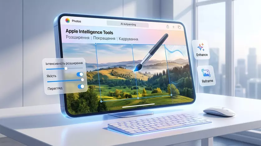 Процесс редактирования фото с помощью ИИ