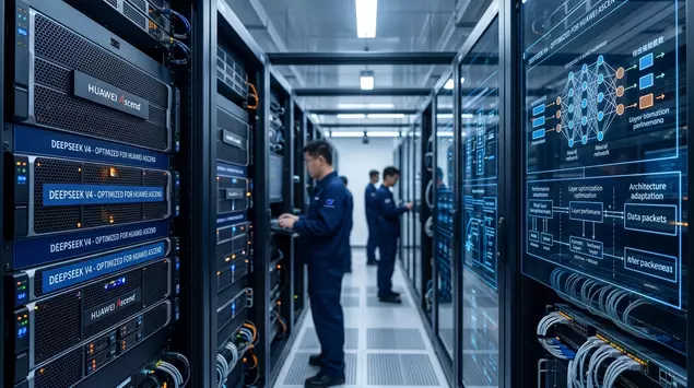 DeepSeek V4 Pro runs on Huawei ...