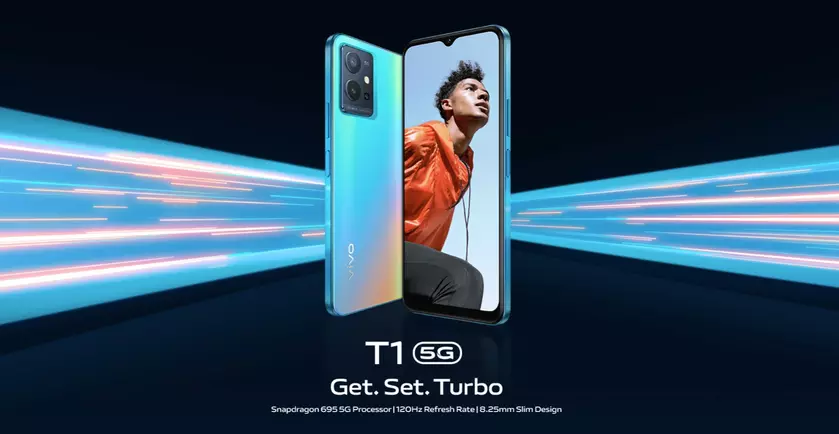 Vivo T1 5G: LCD-дисплей на 120 Гц, тройная камера на 50 МП, чип, как у Redmi Note 11 Pro 5G и цена от $213