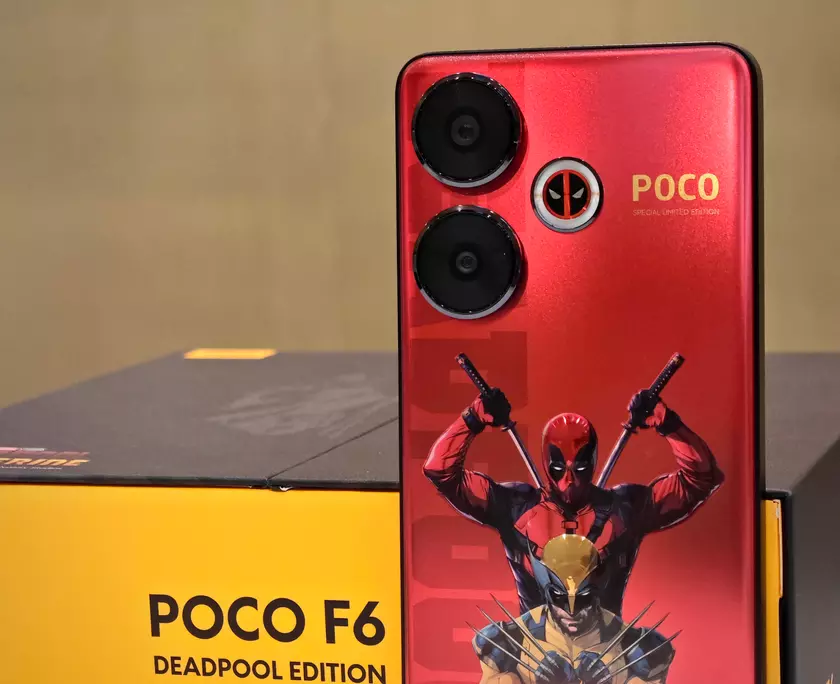 Xiaomi показала POCO F6 Deadpool Edition до анонса