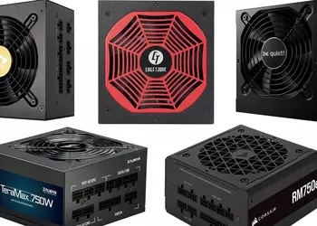 5 энергоэффективных блоков питания с сертификатом 80 PLUS