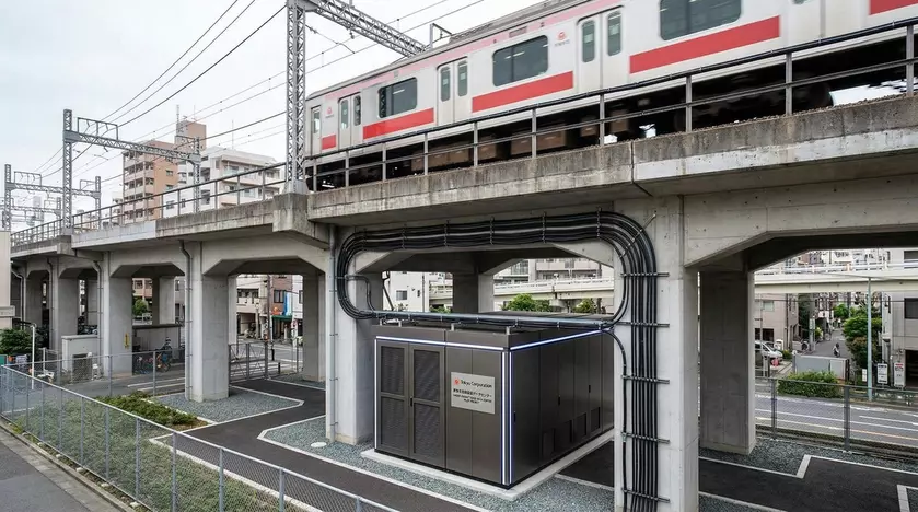 Дата-центр под железнодорожной эстакадой