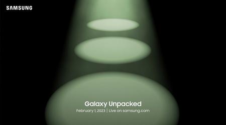 Now it's official: Samsung will show the Galaxy S23 flagships at the Galaxy Unpacked presentation on February 1
