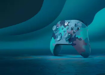 Microsoft представила новый контроллер Xbox Mineral Camo