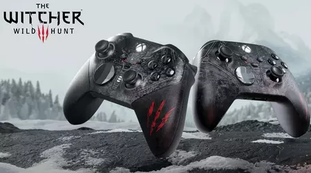 Microsoft unveiled a unique series of Xbox controllers in the style of the legendary RPG The Witcher 3: Wild Hunt