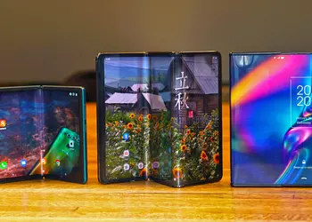 TCL представляет первый в мире телефон с тройным складыванием